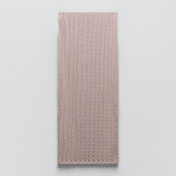 NWT Zara Textured Midi Skirt - Medium - Picture 5 of 6